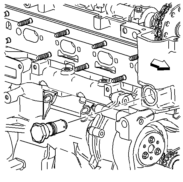 Timing Chain Tensioner Replacement Valvetrain Valvetrain Timing Timing Belt Tensioner