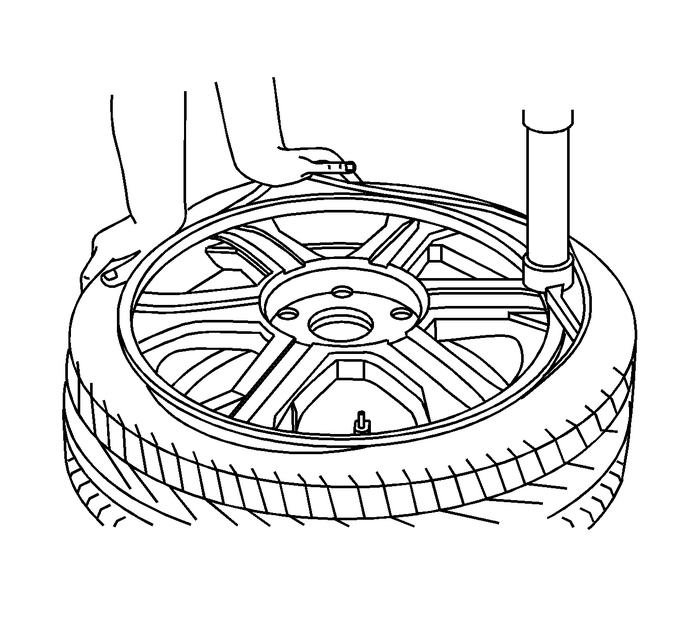 Tire Dismounting and Mounting Wheels  