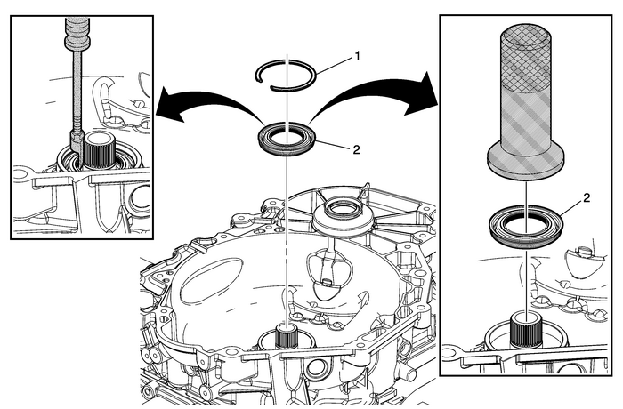 Torque Converter Fluid Seal Replacement Automatic Transmission Unit 