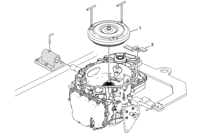 Torque Converter Installation Automatic Transmission Unit 