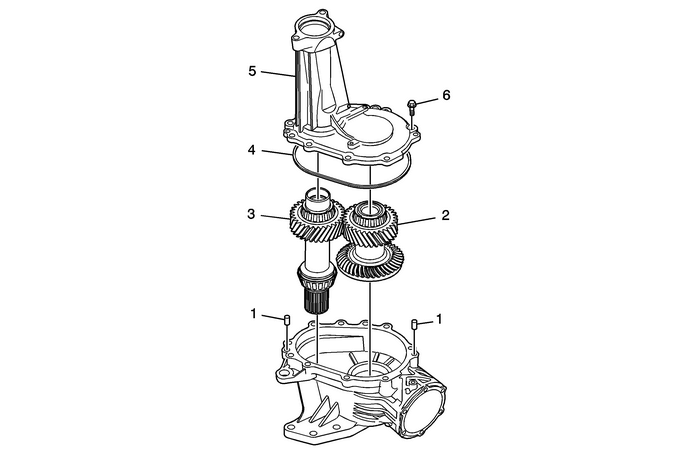 Transfer Case Assemble Automatic Transmission Unit 