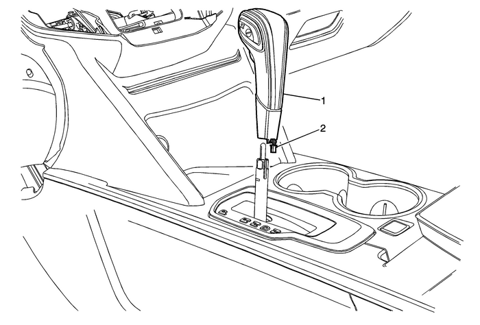 Transmission Control Lever Knob Replacement Automatic Transmission Unit 