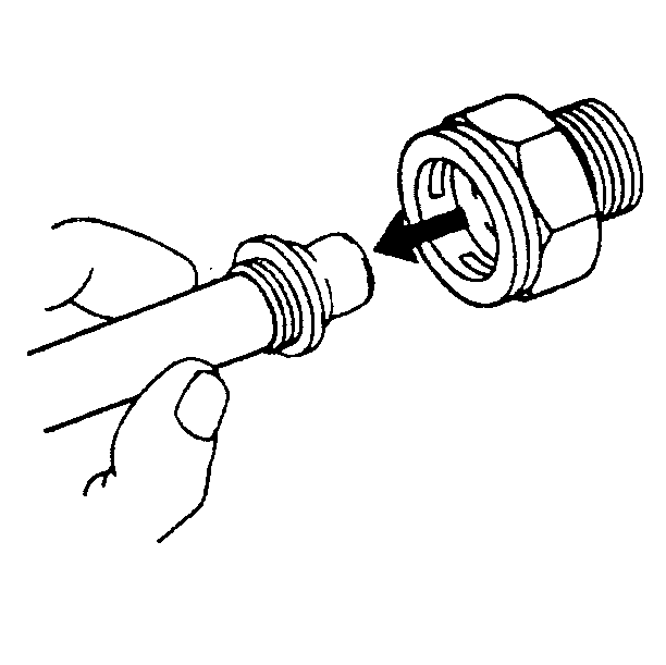 Transmission Fluid Cooler Hose/Pipe Quick-Connect Fitting Disconnection and Connection Automatic Transmission Unit 