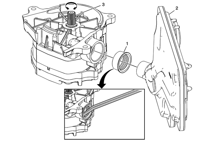 Transmission Fluid Pump Cleaning and Inspection Automatic Transmission Unit 