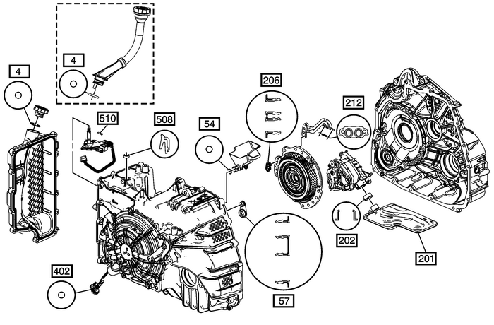 Transmission Parts Kit Specifications Automatic Transmission Unit 