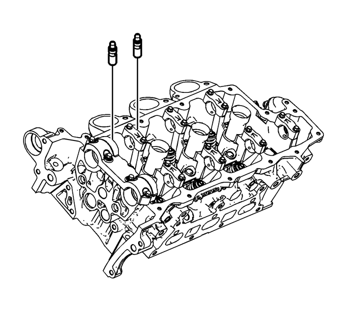 Valve Lifter Installation - Left Side   