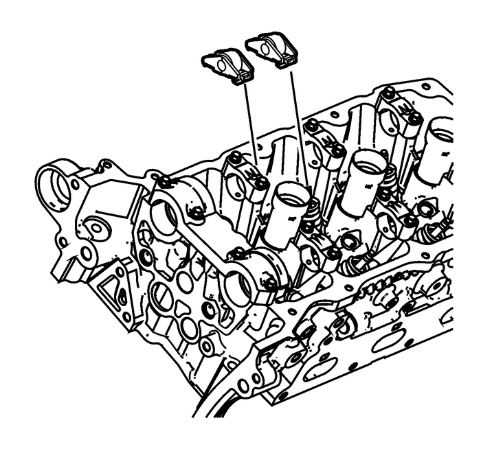 Valve Rocker Arm Replacement - Right Side Valvetrain Valve Actuating Assembly Rocker Arms