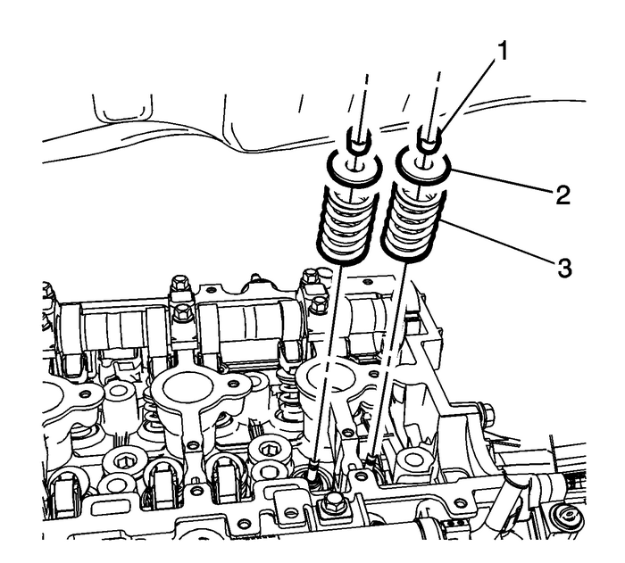 Valve Stem Oil Seal and Valve Spring Replacement Valvetrain Valve Actuating Assembly 