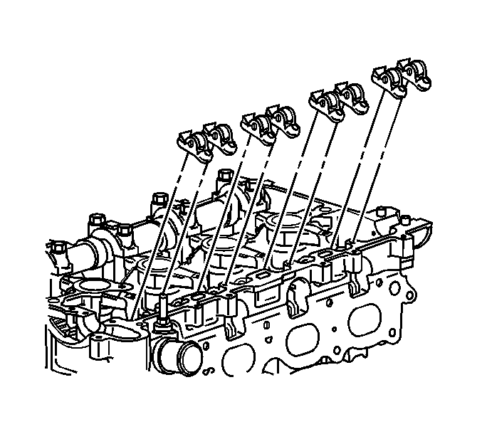 Valve Stem Oil Seal and Valve Spring Replacement Valvetrain Valve Actuating Assembly 