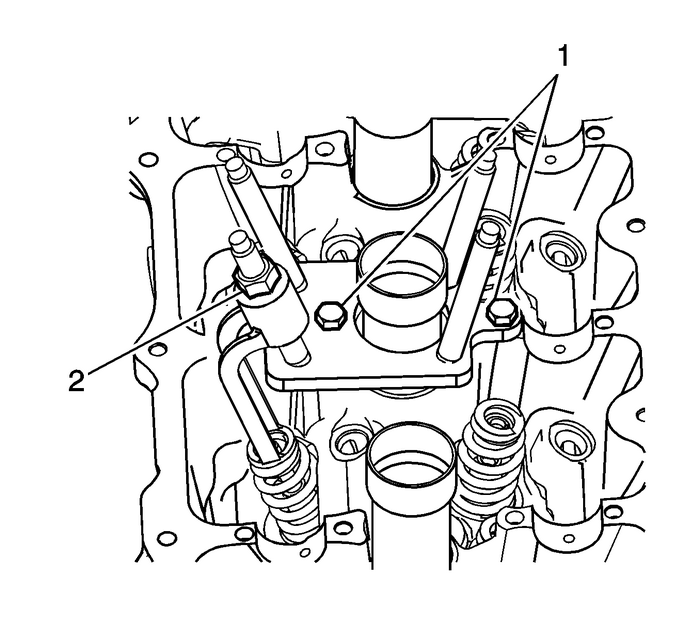 Valve Stem Oil Seal and Valve Spring Replacement - Right Side Valvetrain Valve Actuating Assembly 