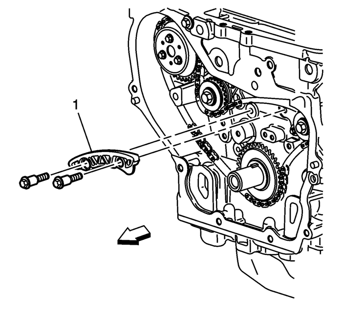 Water Pump and Balance Shaft Chain and Tensioner Installation Engine Block Cylinder Block Balance Shaft