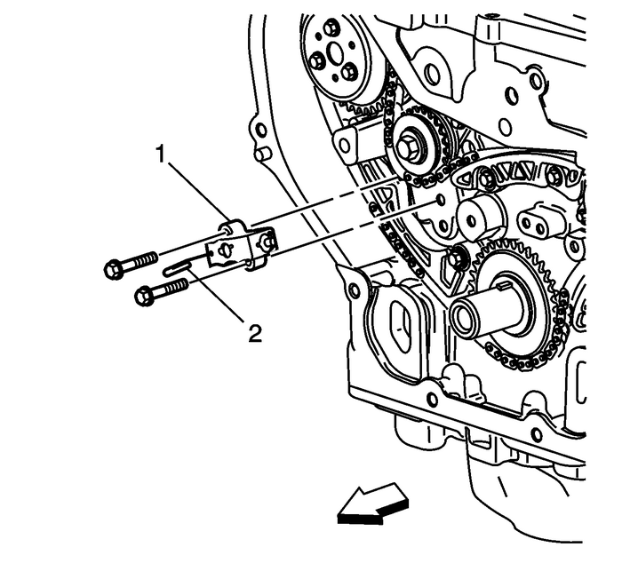 Water Pump and Balance Shaft Chain and Tensioner Installation Engine Block Cylinder Block Balance Shaft