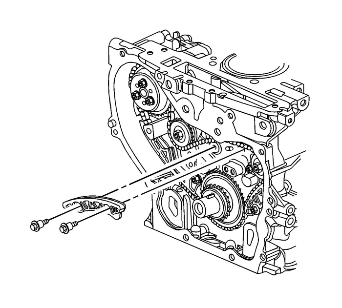 Water Pump and Balance Shaft Chain Replacement Engine Block Cylinder Block Balance Shaft