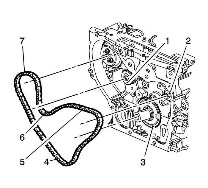 Water Pump and Balance Shaft Chain Replacement Engine Block Cylinder Block Balance Shaft