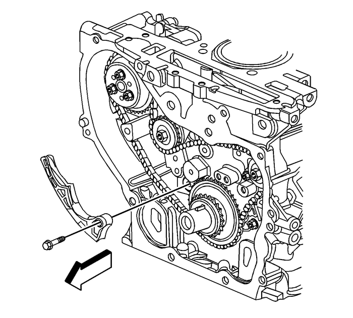 Water Pump and Balance Shaft Chain Replacement Engine Block Cylinder Block Balance Shaft