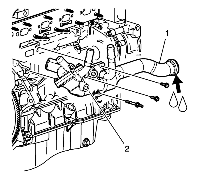 Water Pump Installation Engine Cooling Coolant Pump 