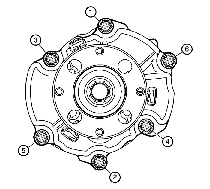 Water Pump Installation Engine Cooling Coolant Pump 