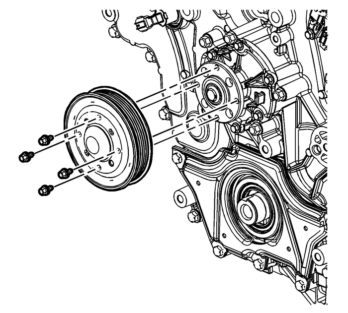 Water Pump Installation Engine Cooling Coolant Pump 