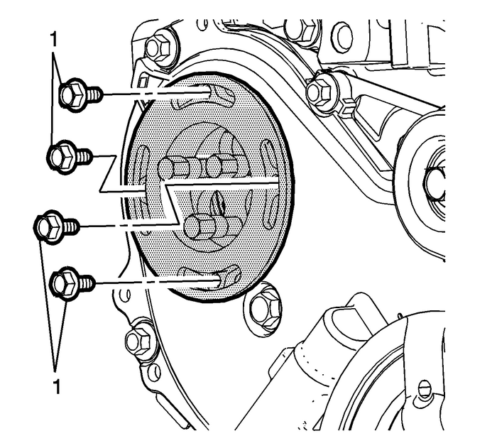 Water Pump Replacement (L4) Engine Cooling Coolant Pump 