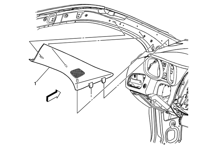 Windshield Side Garnish Molding Replacement Windshield  