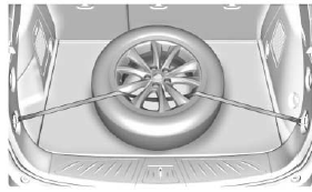 Storing a Flat or Spare Tire and Tools