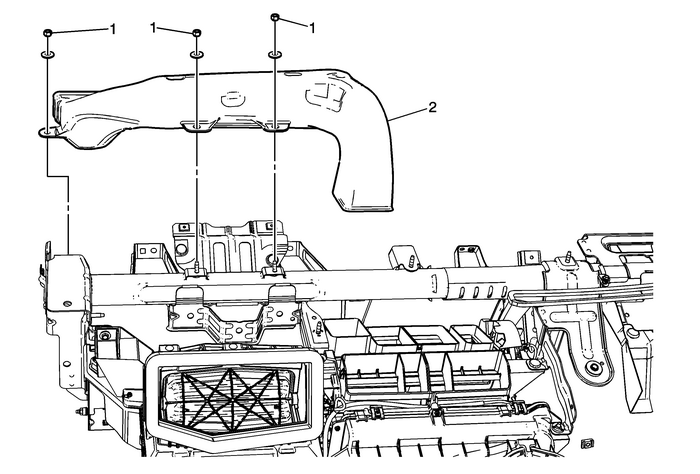 Air Distributor Outer Duct Replacement - Right Side Ignition System Distributor Engine Distributor Air Distributor Outer Duct Replacement - Right Side Ignition System Distributor