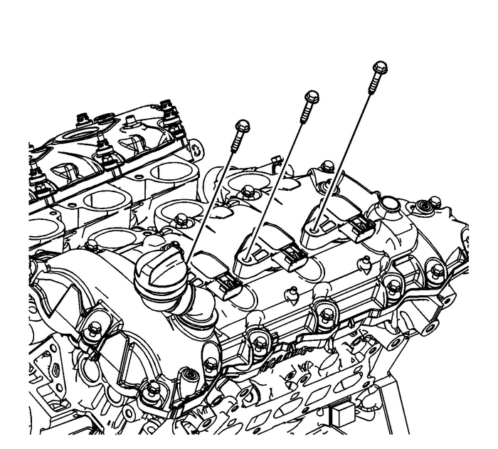 Camshaft Cover Installation - Left Side Valvetrain Camshaft Engine Camshaft Camshaft Cover Installation - Left Side Valvetrain Camshaft