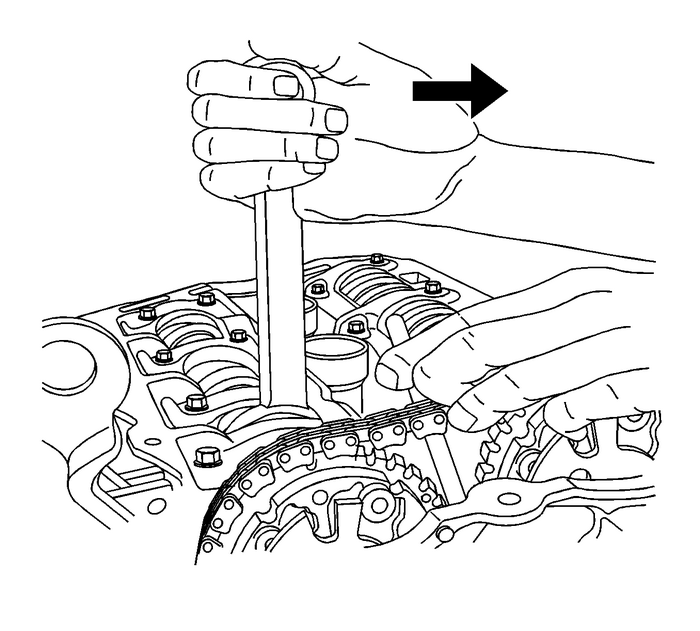 Camshaft Position Actuator Replacement - Bank 1 Valvetrain Camshaft Engine Camshaft Camshaft Position Actuator Replacement - Bank 1 Valvetrain Camshaft