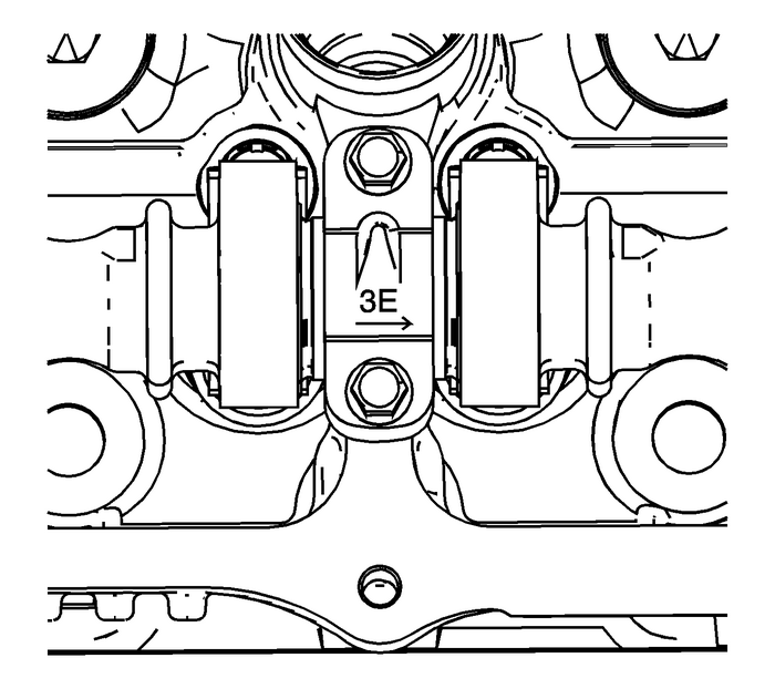 Camshaft Removal - Right Side Valvetrain Camshaft Engine Camshaft Camshaft Removal - Right Side Valvetrain Camshaft