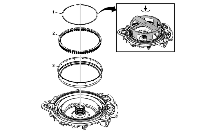 Case Cover Assembly Disassemble Automatic Transmission Unit  Transmission/Transaxle Transmission Unit Case Cover Assembly Disassemble Automatic Transmission Unit