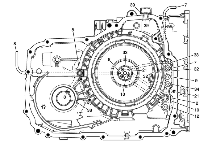 Case - Torque Converter and Differential Housing Side Automatic Transmission Unit  Transmission/Transaxle Transmission Unit Case - Torque Converter and Differential Housing Side Automatic Transmission Unit