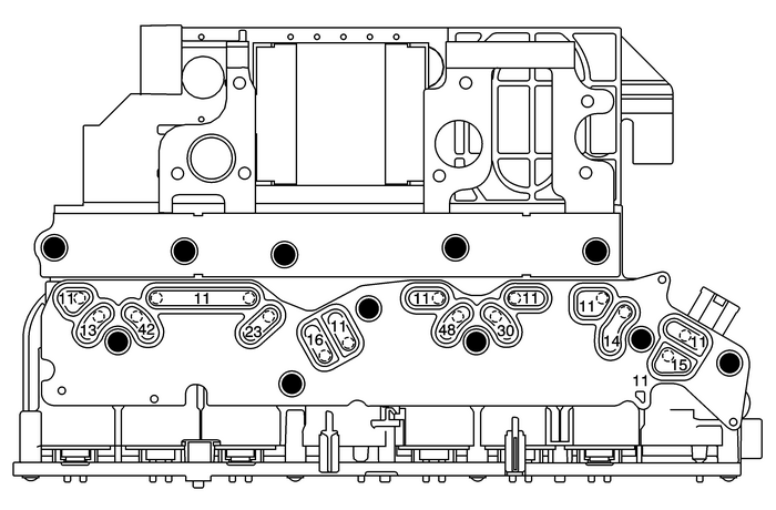 Control Solenoid (w/Body and TCM) Valve Assembly Automatic Transmission Unit Transmission/Transaxle Transmission Unit Control Solenoid (w/Body and TCM) Valve Assembly Automatic Transmission Unit