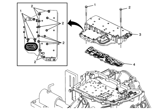 Control Valve Body Assembly Removal Automatic Transmission Unit Control Valve Body