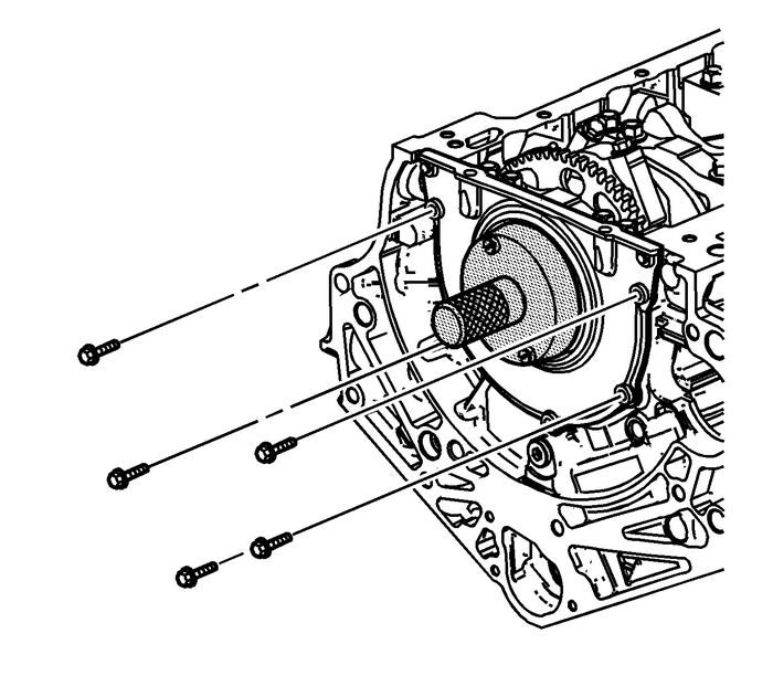 Crankshaft Rear Oil Seal and Housing Installation Engine Block Seals and Gaskets 