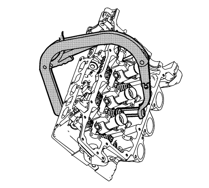 Cylinder Head Disassemble Engine Block Cylinder Head 