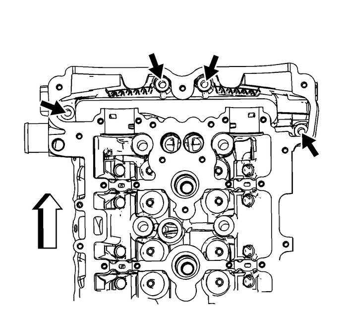 Cylinder Head Installation (LAF, LEA, or LUK) Engine Block Cylinder Head 
