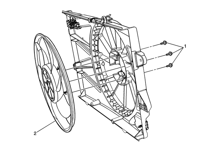 Engine Coolant Fan Replacement (LEA) Engine Cooling  