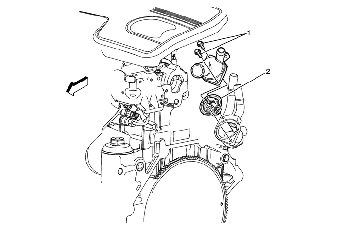 Engine Coolant Thermostat Replacement (LEA) Engine Cooling Thermostat  Engine Thermostat Engine Coolant Thermostat Replacement (LEA) Engine Cooling Thermostat