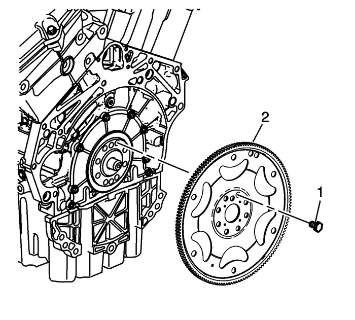 Engine Flywheel Removal Flywheel/Flexplate Transmission/Transaxle Engine Flywheel Removal Flywheel/Flexplate