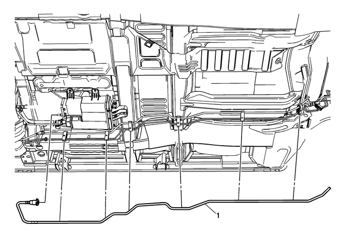 Evaporative Emission Line Replacement - Chassis to Canister Engine Control  