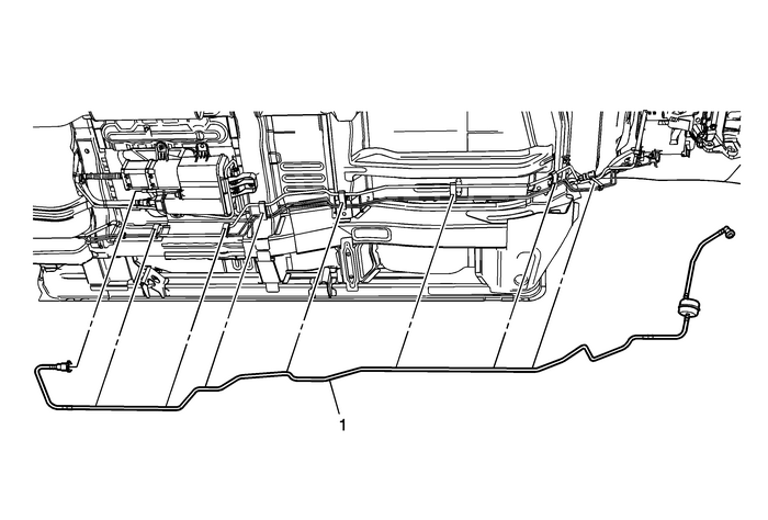 Evaporative Emission Line Replacement - Engine to Chassis Engine Control  