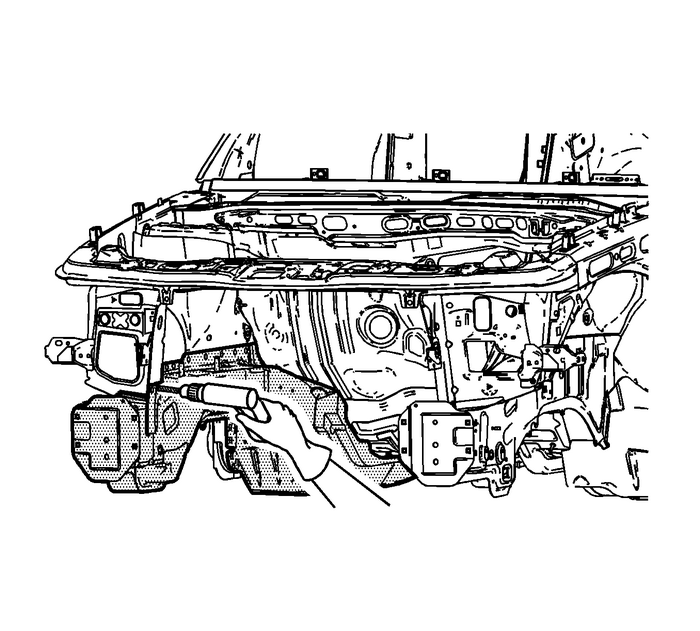 Front Compartment Side Rail Sectioning Front Compartment Side Rail Sectioning