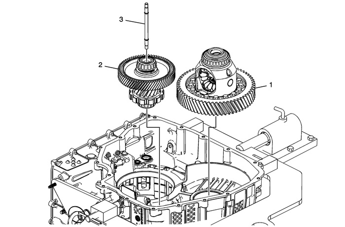 Front Differential Drive Pinion Gear and Carrier Installation Automatic Transmission Unit 