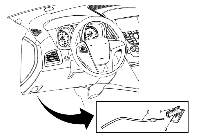 Hood Primary Latch Release Cable Handle Replacement Panels Body Exterior Hood Primary Latch Release Cable Handle Replacement Panels