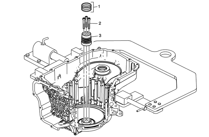 Input Shaft Support Replacement (Gen 2) Automatic Transmission Unit Transmission/Transaxle Transmission Unit Input Shaft Support Replacement (Gen 2) Automatic Transmission Unit