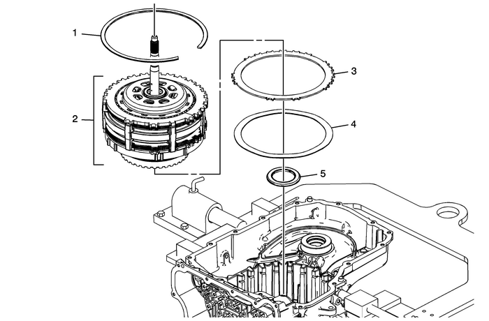 Internal Components Removal Automatic Transmission Unit 