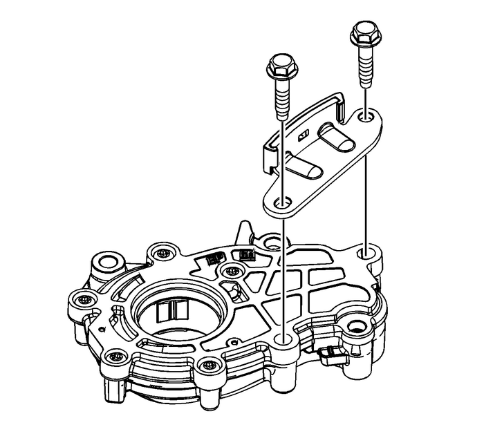 Oil Pump Disassemble Engine Lubrication Oil Pump 