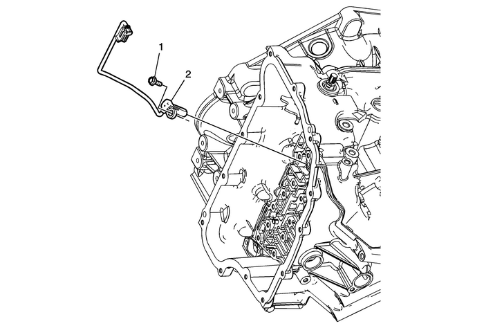 Output Speed Sensor Replacement Automatic Transmission Unit Transmission/Transaxle Transmission Unit Output Speed Sensor Replacement Automatic Transmission Unit