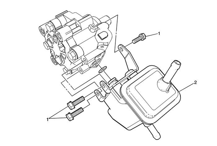 Power Steering Fluid Reservoir Replacement - Lower Hydraulic Steering Steering Fluid Reservoir 