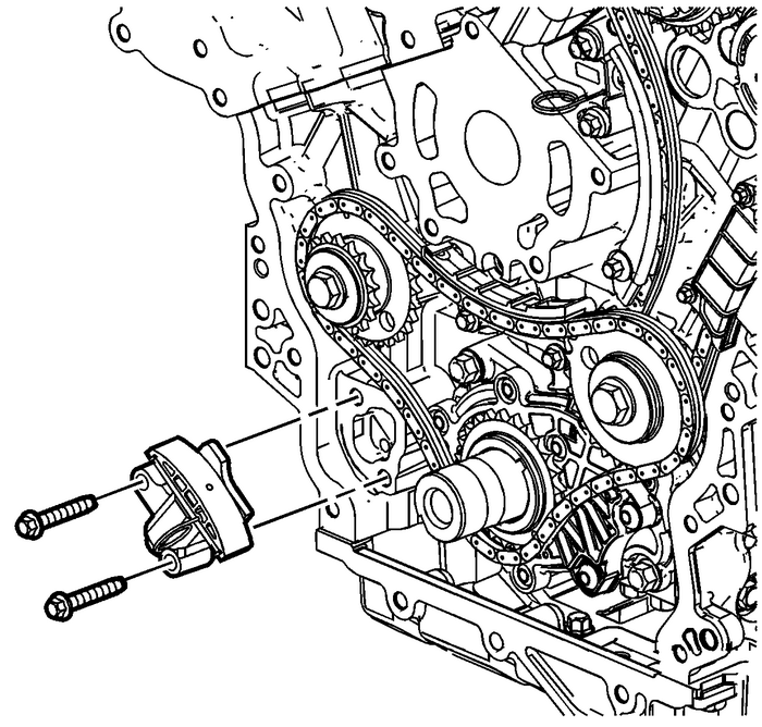 Primary Camshaft Intermediate Drive Chain Tensioner Replacement Valvetrain Camshaft Engine Camshaft Primary Camshaft Intermediate Drive Chain Tensioner Replacement Valvetrain Camshaft